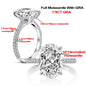 8CT Oval    Wedding Band Engagement Rings  Women