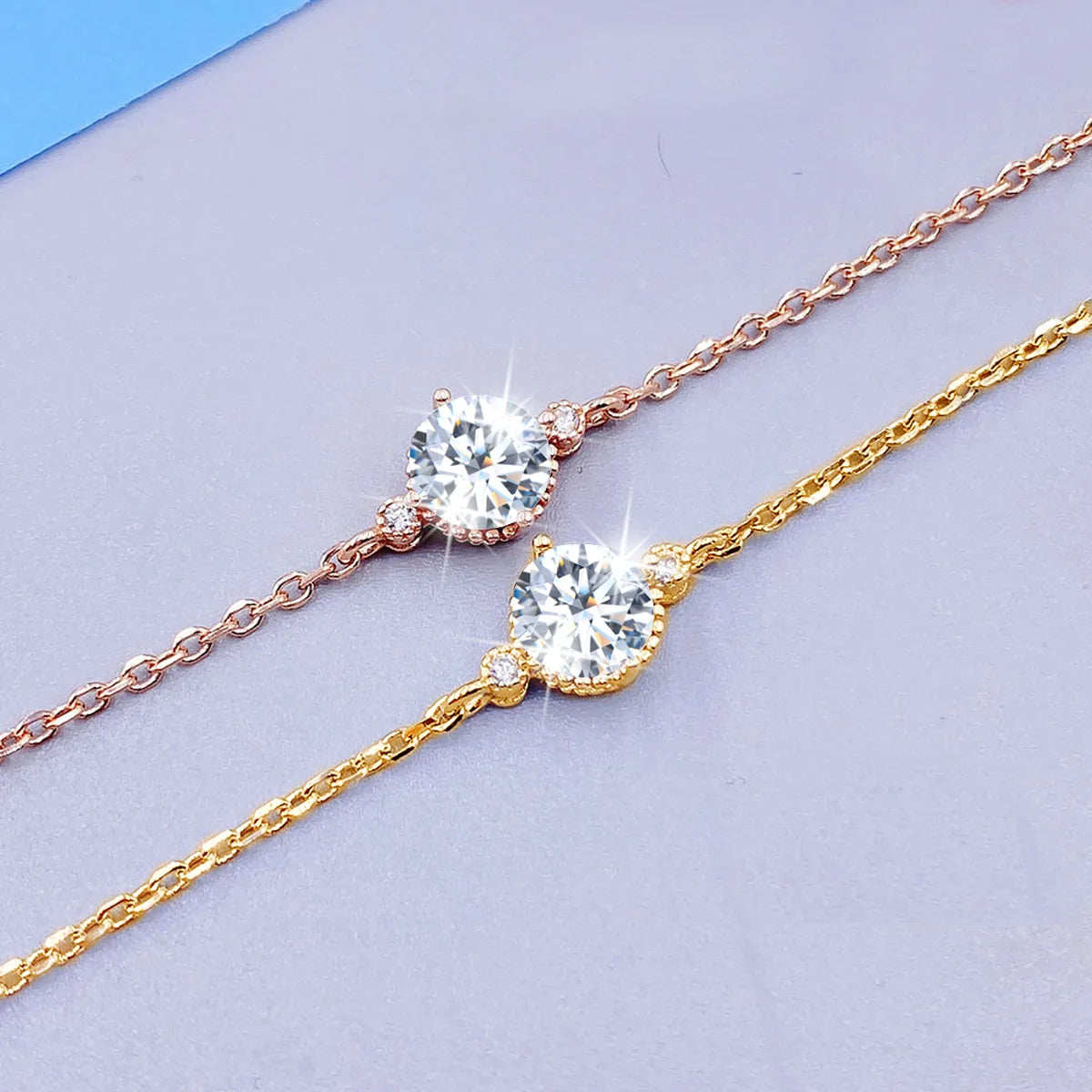 High Quality 0.5ct D Color Moissanite Bracelets 925 Sterling Silver For Woman Banquet Birthday Luxury Trend Fine Jewelry