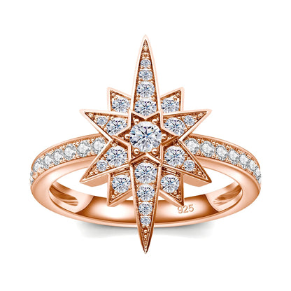 Luxury 3MM D Color VVS1 925 Sterling Silver Moissanite Ring For Woman Wedding Anniversary Trend Fine Jewelry Gift New Style 2023