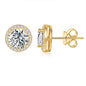 Moissanite Stud Earrings Women
