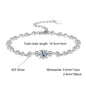 Cute Moissanite Bracelet 3.08ctw GRA Certified 925 Sterling Silver for Women Birthday Anniversary Romantic Jewelry Gift