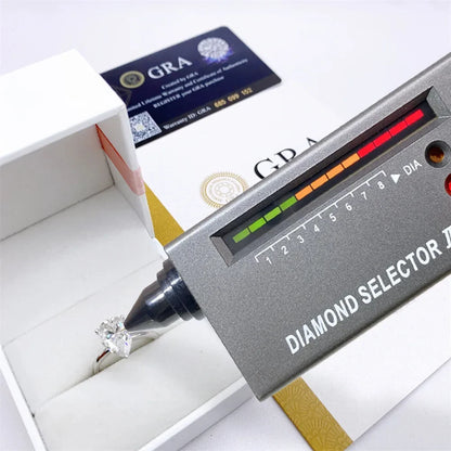 Pear Shaped Moissanite Solitaire Engagement Rings for Women 1-4CT D Color Diamond S925 Sterling Silver Wedding Band Fine Jewelry