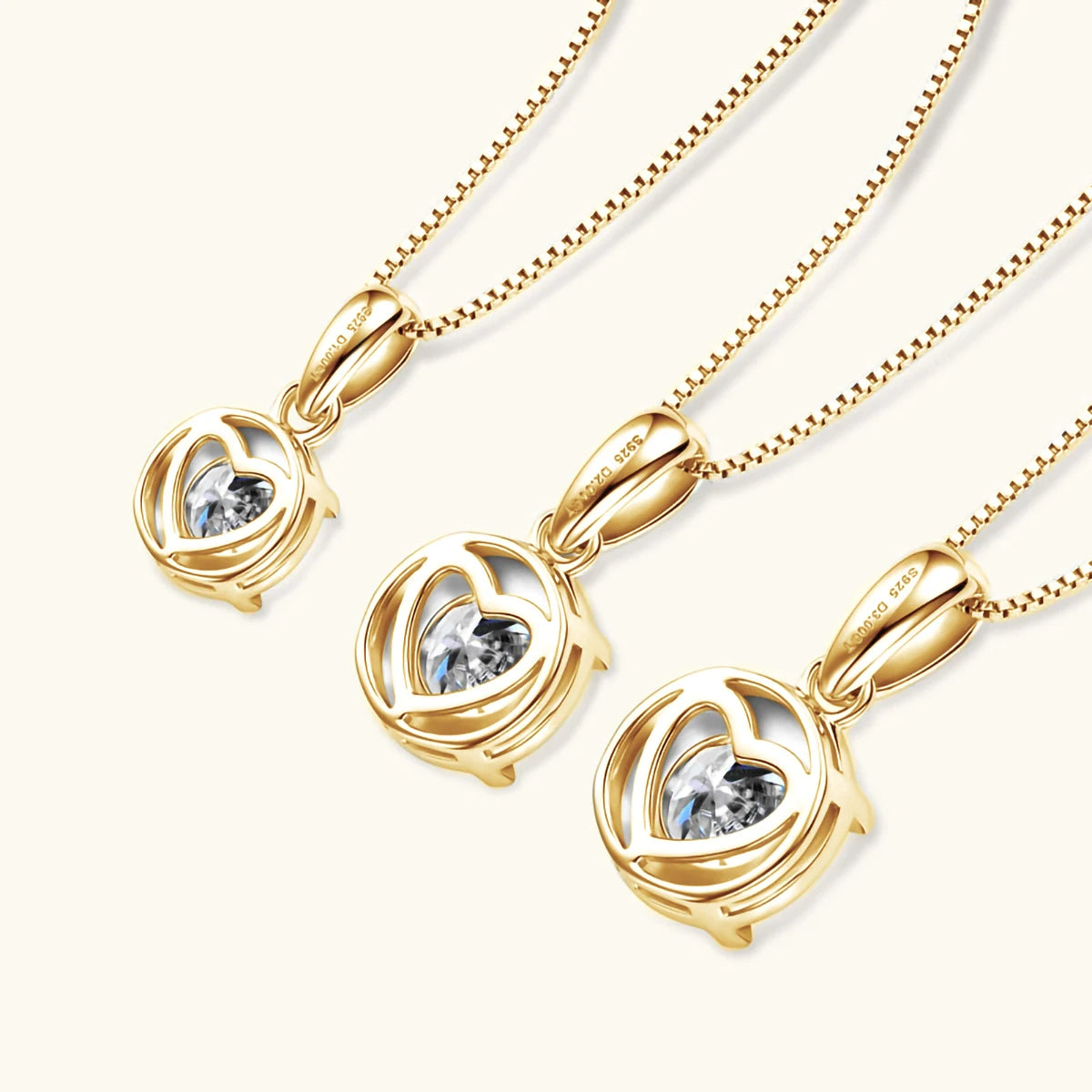 Bright Star D Color Moissanite Diamond Pendant Necklace Excellent Cut S925 Sterling Silver Chain for Women Trendy Jewelry Gifts