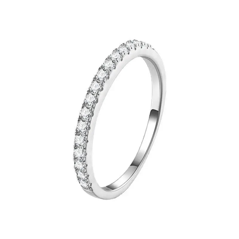 Kirin Palace 3CT 2CT 1CT Moissanite Ring for Women Yellow/White Gold 9mm Round Cut D/VVS1 Solitaire Ring for Engagement Wedding