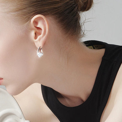 Lab Grown Diamond Hoop women